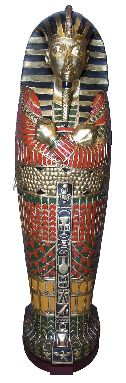 Egyptian Sarcophagus CD/DVD Holder - 192cm
