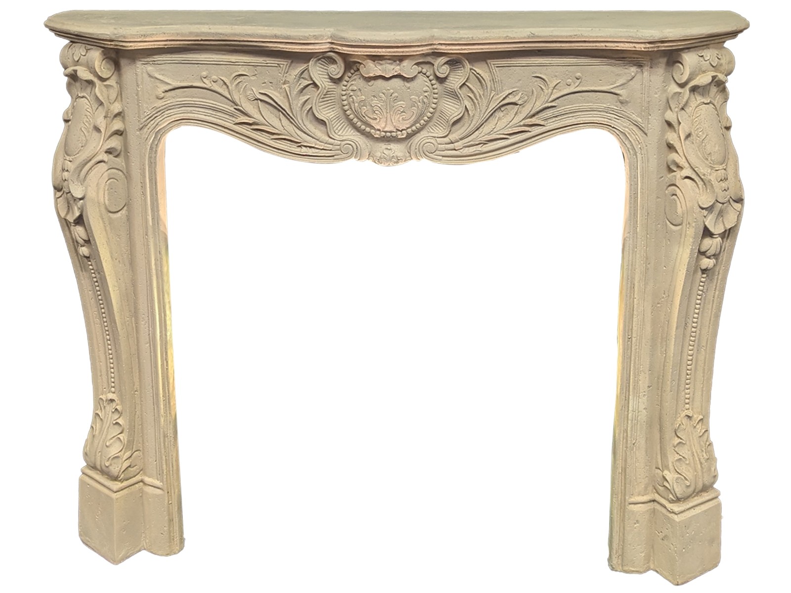 Fire Place - 146cm - Roman Stone Finish
