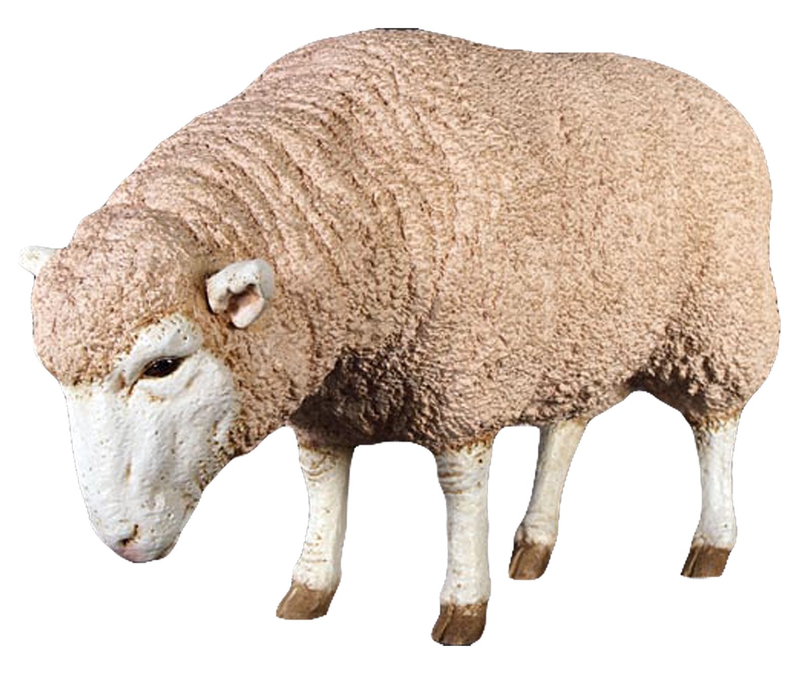 Merino Ewe Resin Statue - 96cm