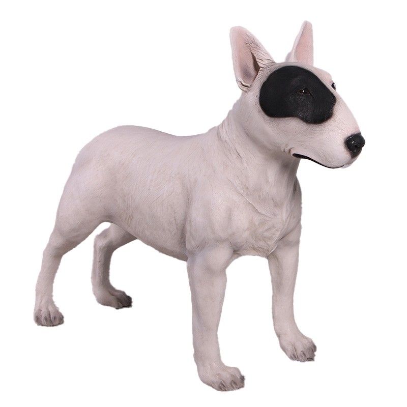 Bull Terrier White 85cm