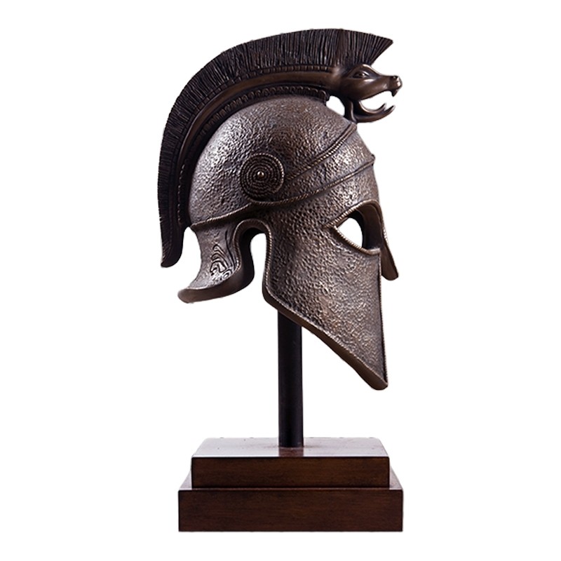 Alexander the Great Helmet - 65cm - Imperial Bronze Finish 