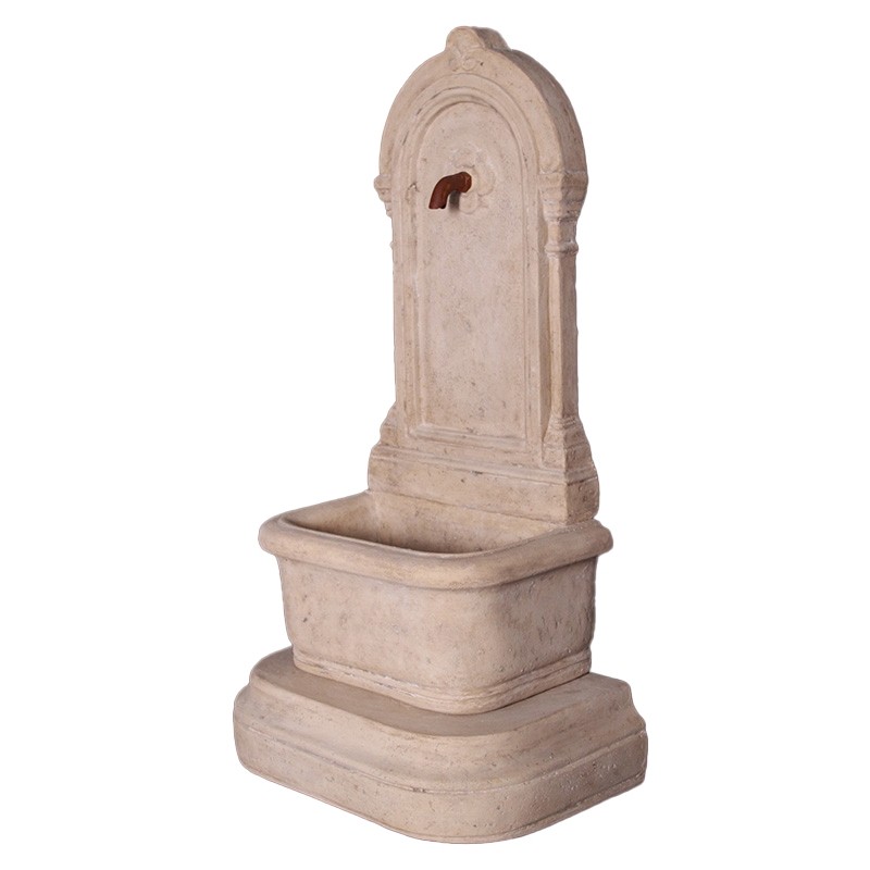 Piccolo Fountain with Spout - 115cm - Roman Stone Finish