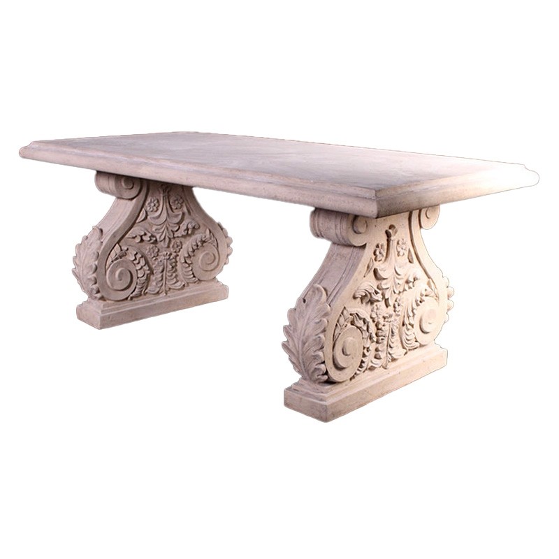 Garden Table - 190cm - Roman Stone Finish