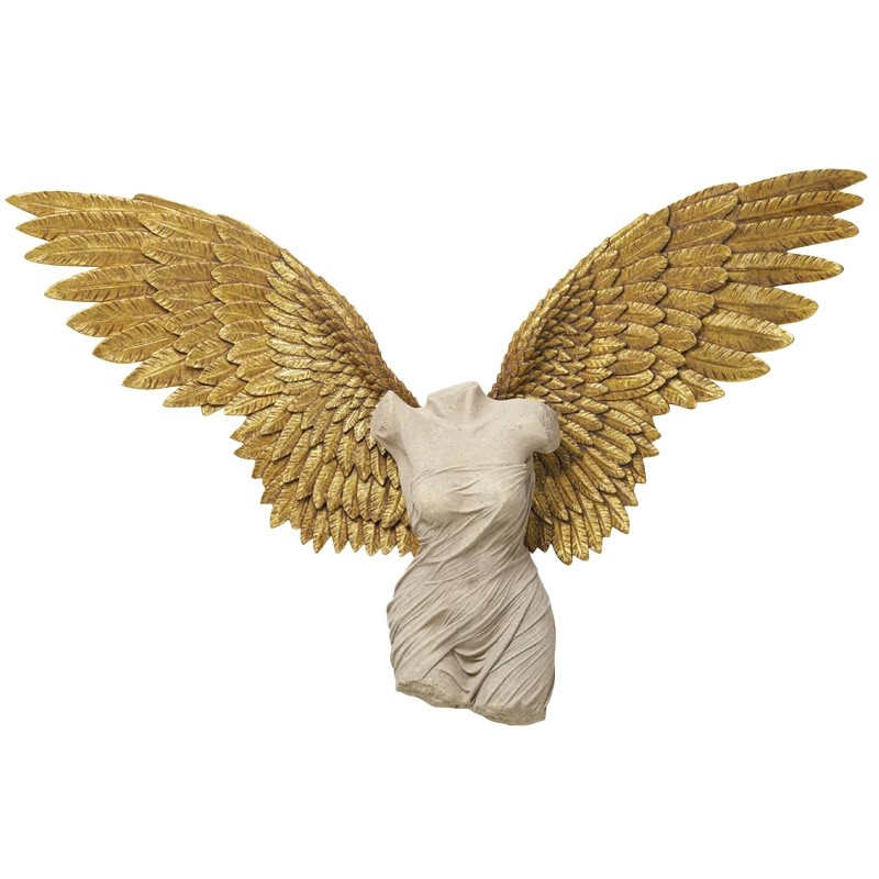 Azaz Angel - 203cm - Gold Leaf Finish