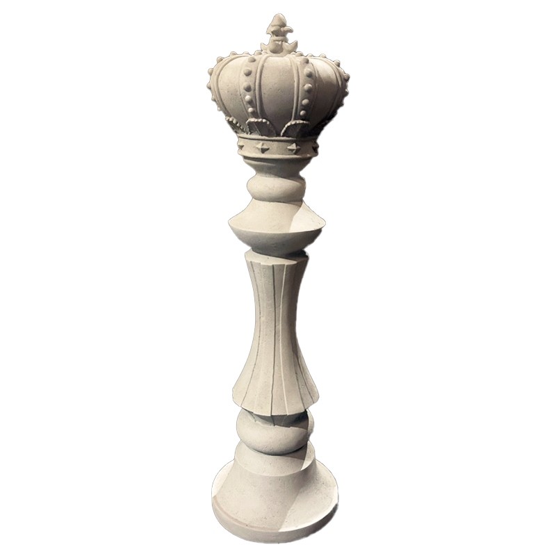 Chess Piece - King - Small - 109cm - Roman Stone Finish