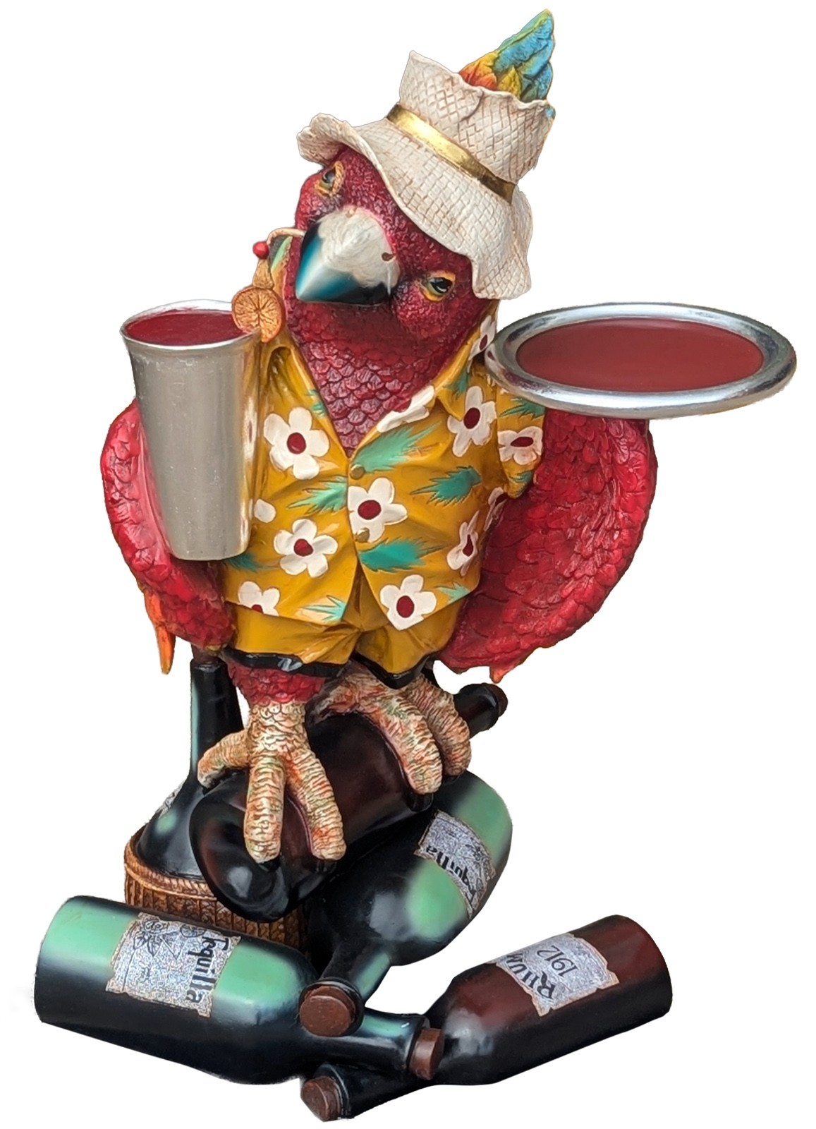 Parrot Waiter - 91cm
