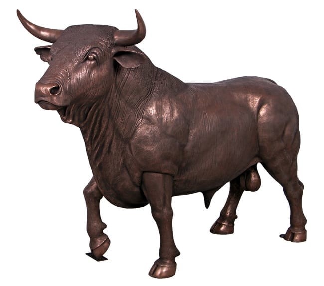 Spanish Fighting Bull - Bronze Finish - 220cm
