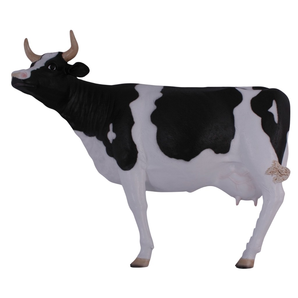 Cow Life Size Wall Decor - 199cm