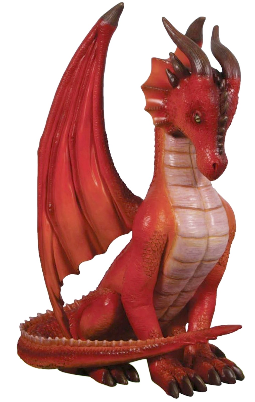 Sitting Dragon - Orange - 213cm