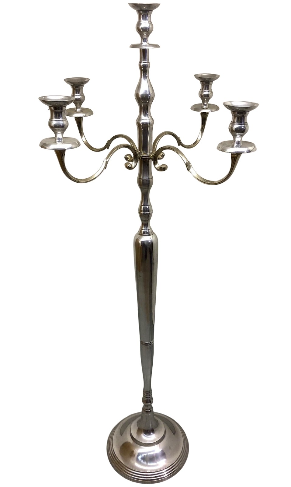 Aluminium Candelabra - 150cm ***EX-DISPLAY - Slight Pitting*** 
