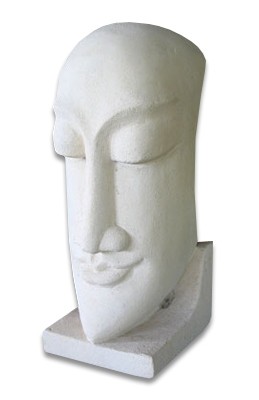Hand Carved  Abstract Stone Carving - 100cm