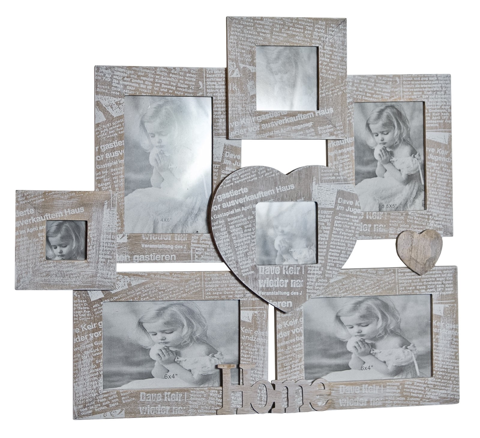 47cm Journal 7 Multi Wall Photo Frame