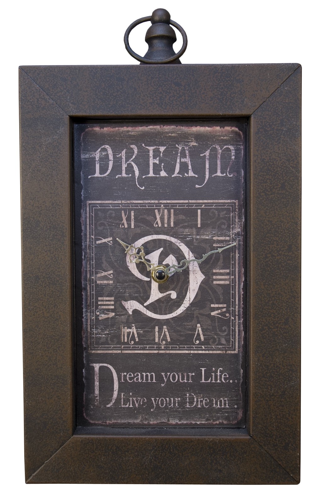 Dream Oblong Wall Clock 34.5cm
