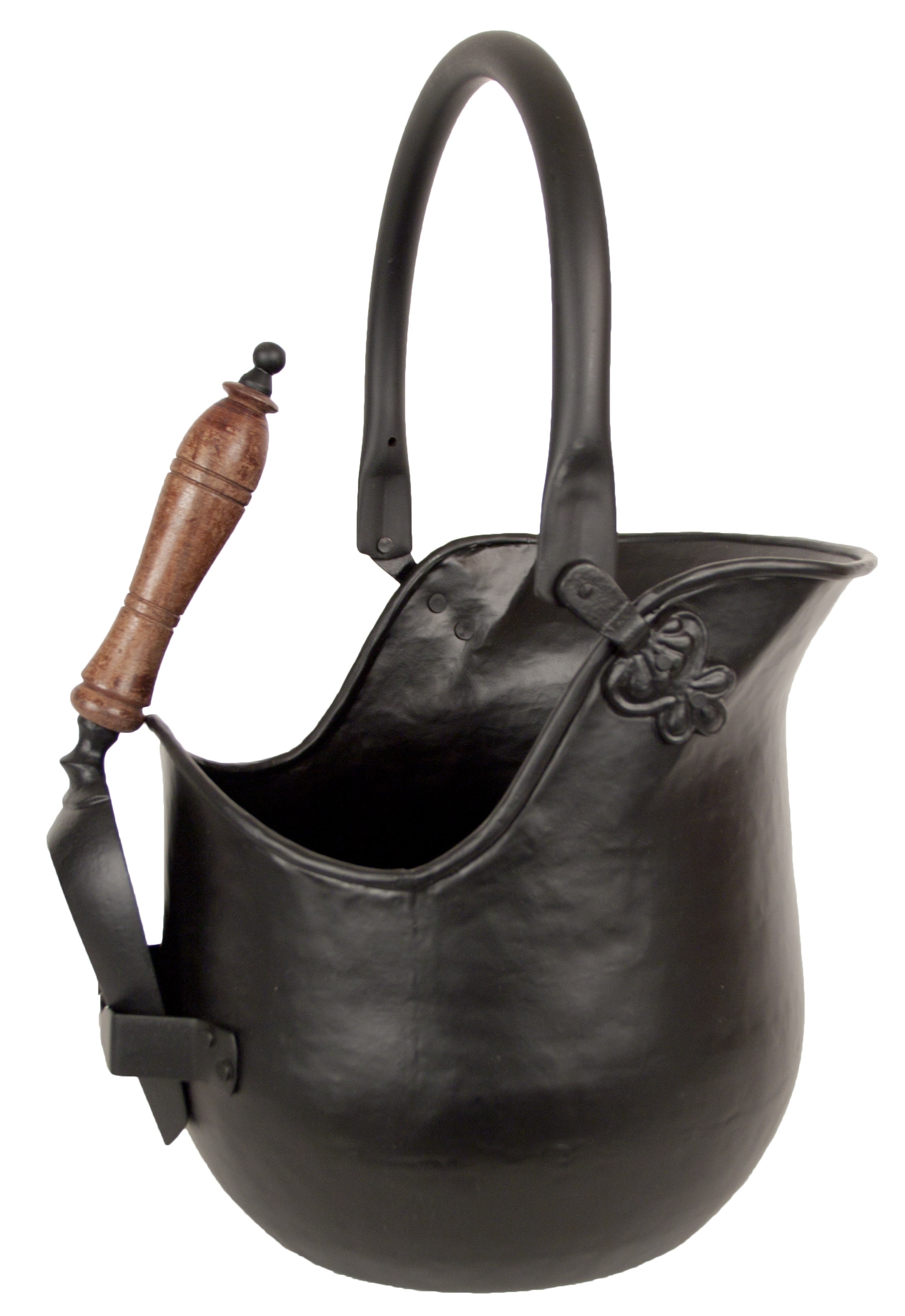 Bucket With Shovel - Black Finish 46cm
