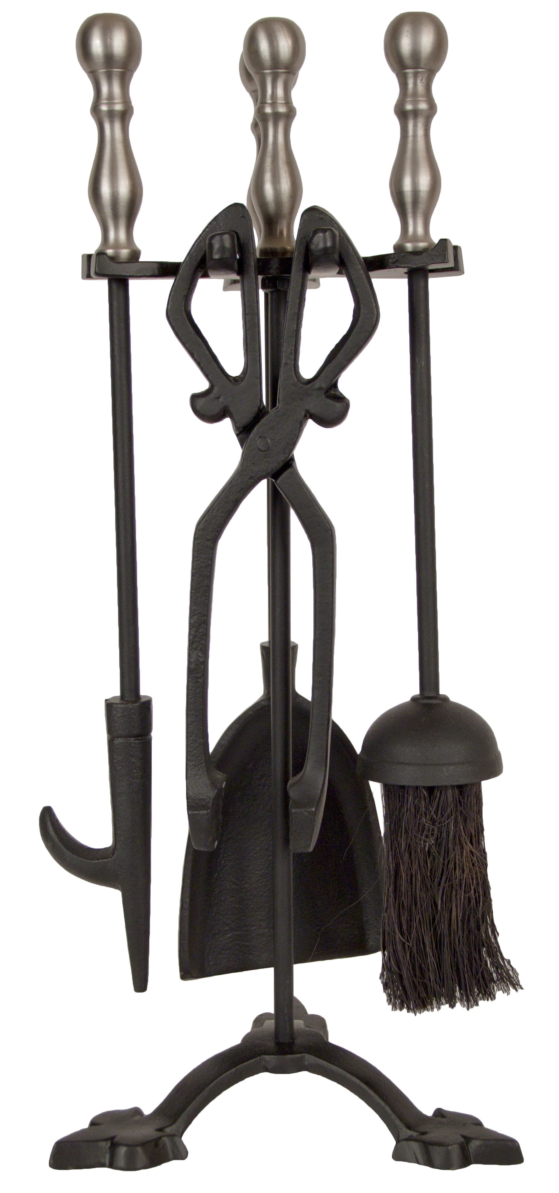 Companion Set - Black Pewter Finish 42cm