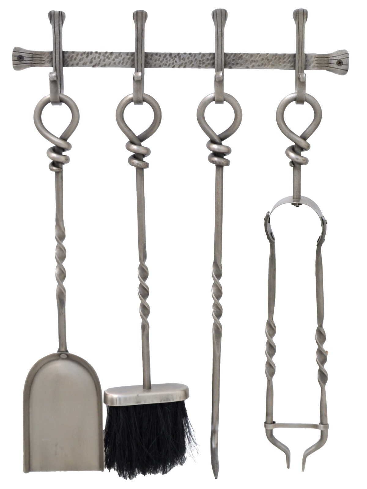 Hanging Companion Set - Antique Pewter Finish  58cm