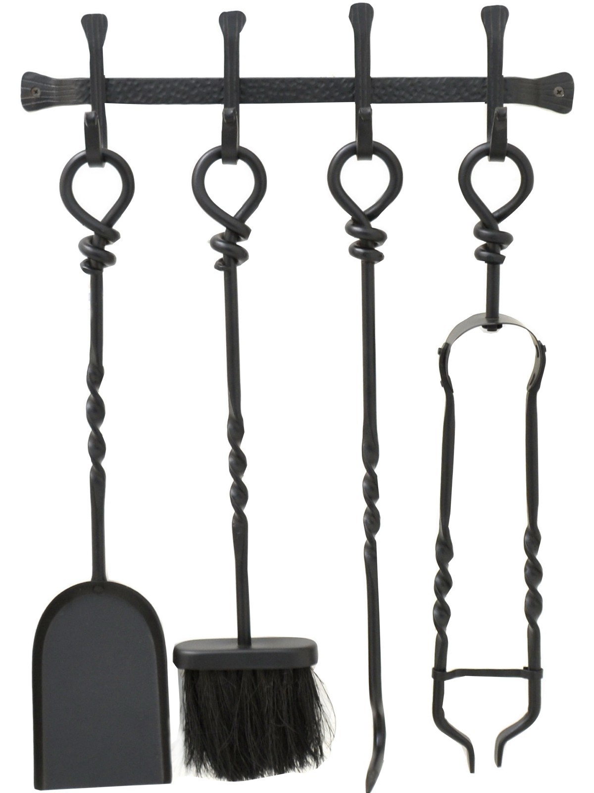 Hanging Companion Set - Black Finish  58cm