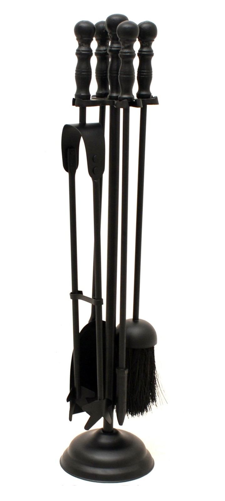 Fire Tool Set - Black 55cm