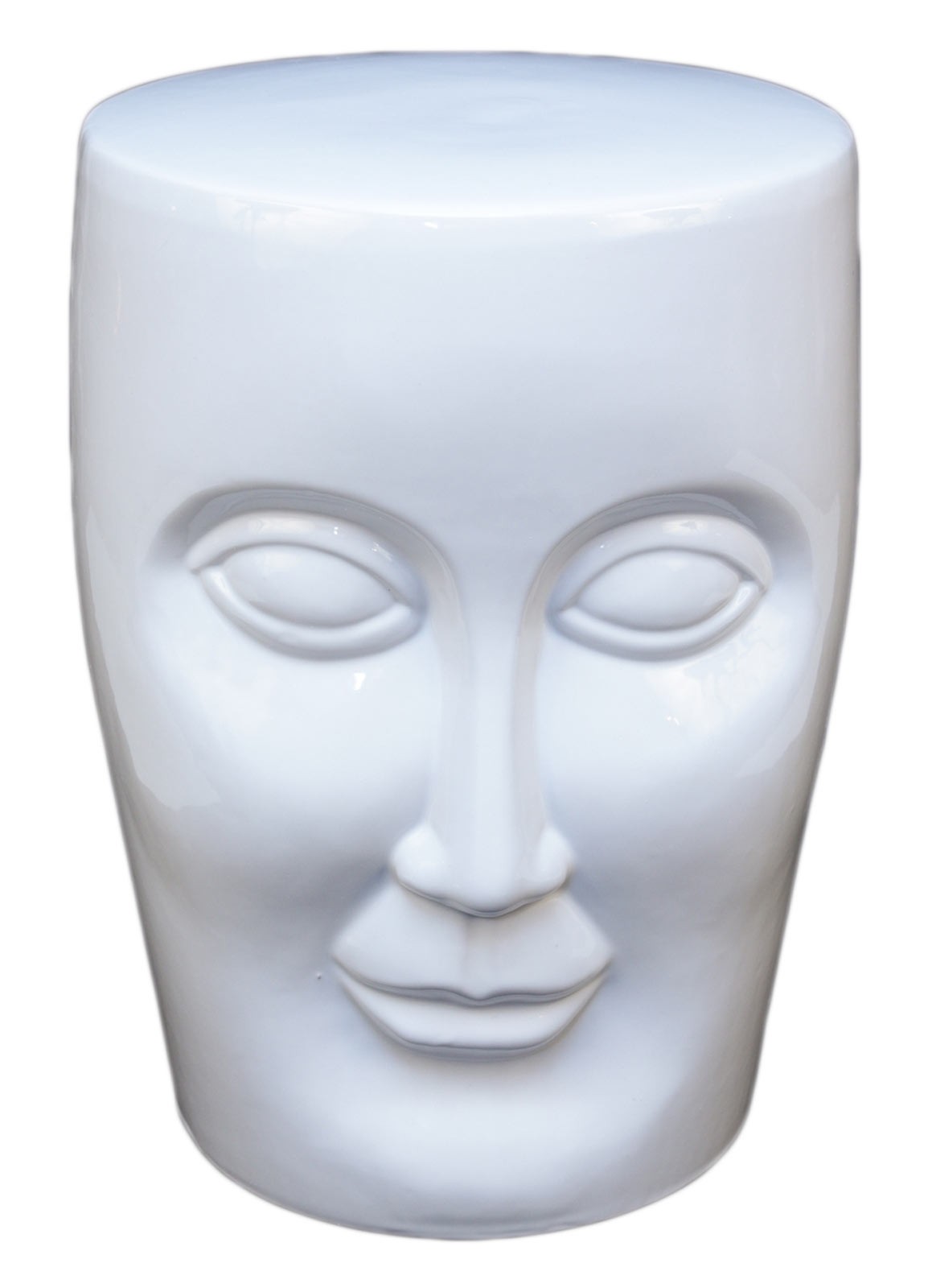 Face Stool - White 46cm  ** Slight Seconds **