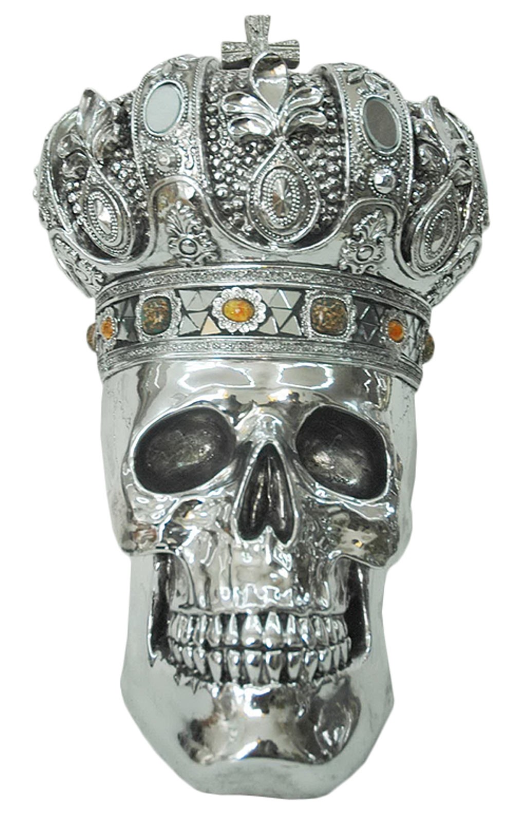 Skull with Crown 37cm