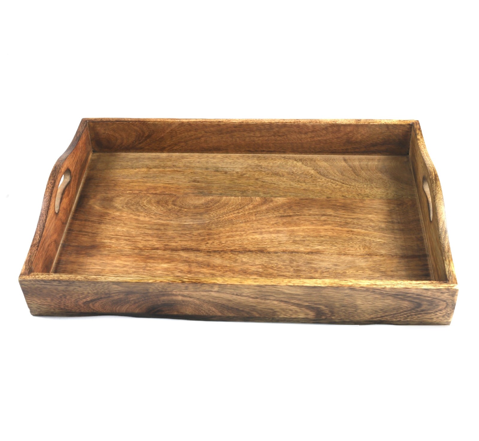 Wooden Plain Design Tray 46cm