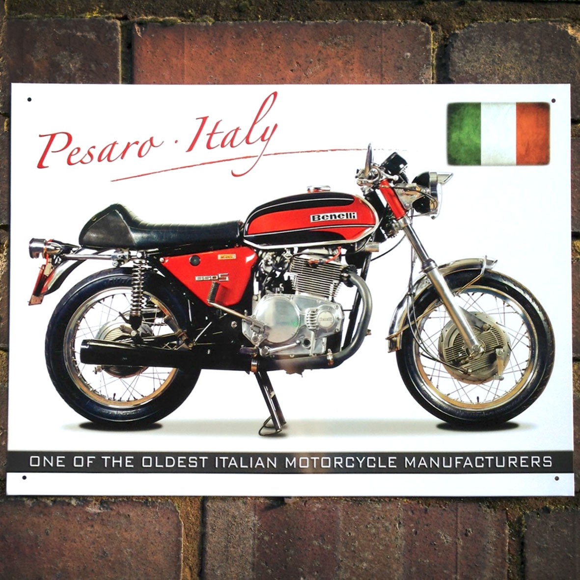 Benelli Tornado 650 Metal Sign - 41cm