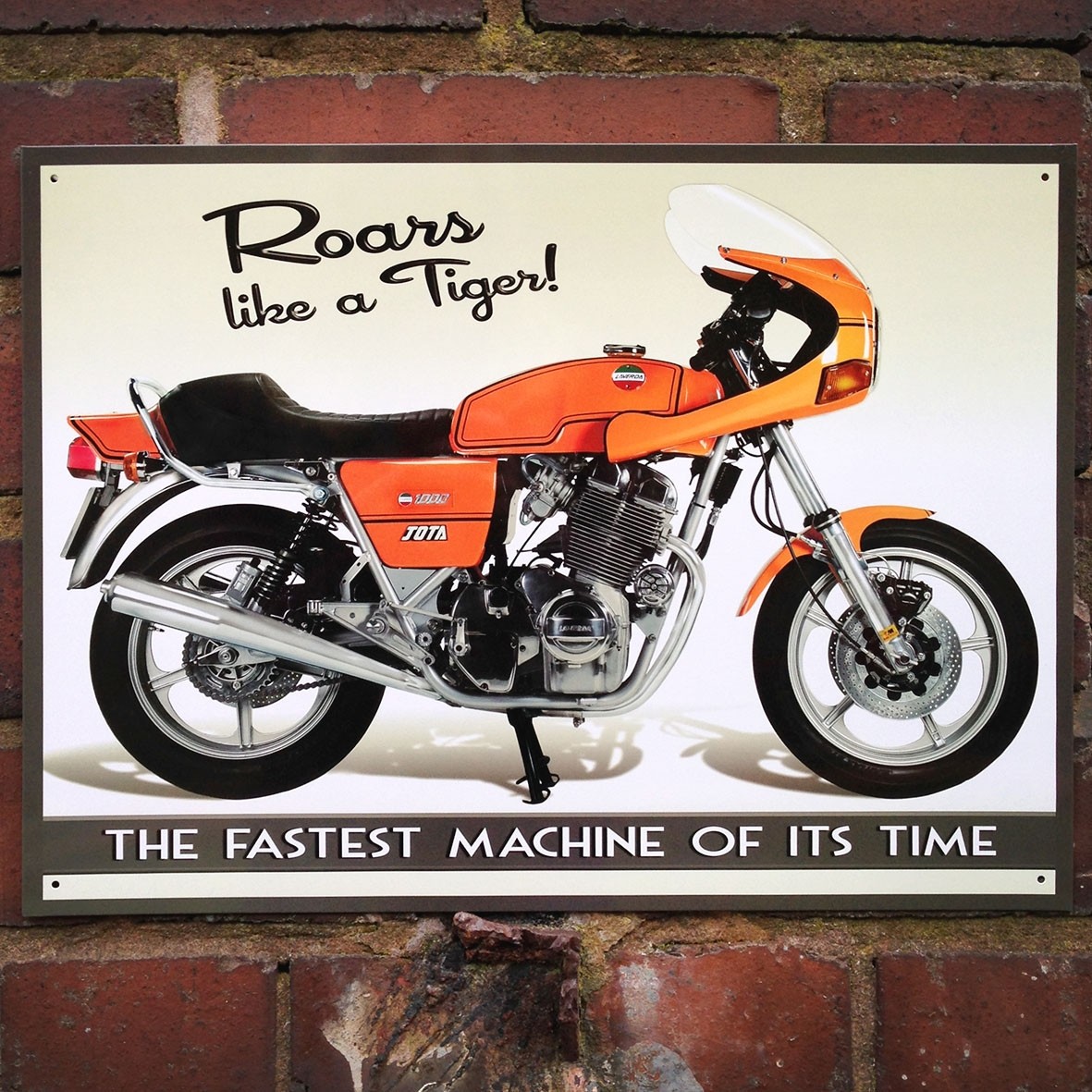 Laverda Jota 1000 Metal Sign - 41cm