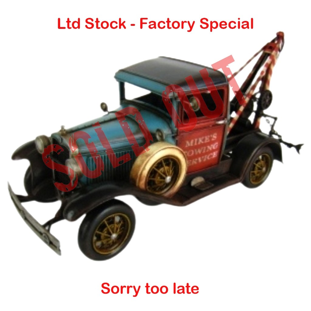 41cm 1930s American Tow Truck - PRE-ORDER