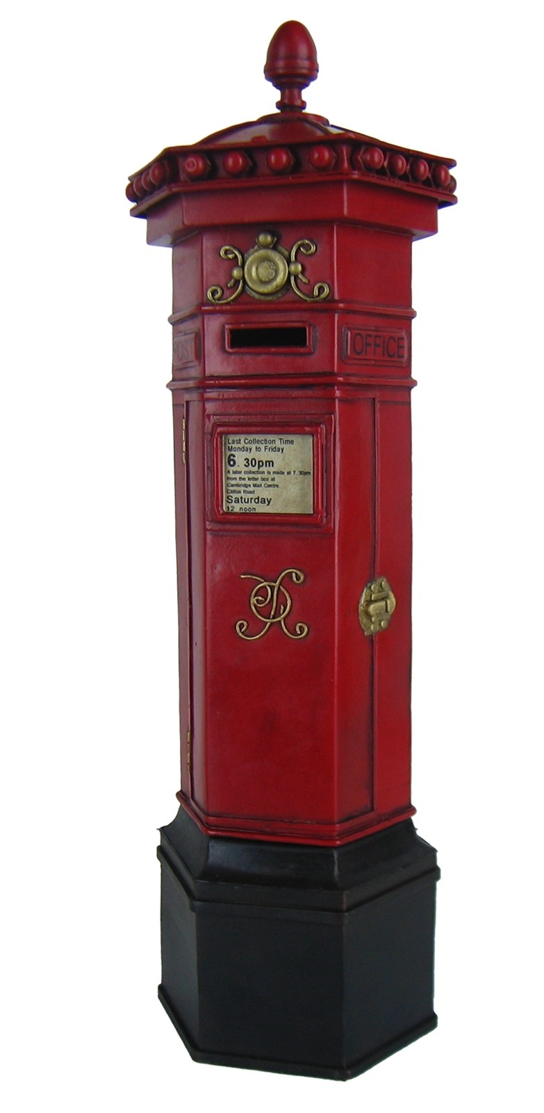 Red Post Money Box - 44cm
