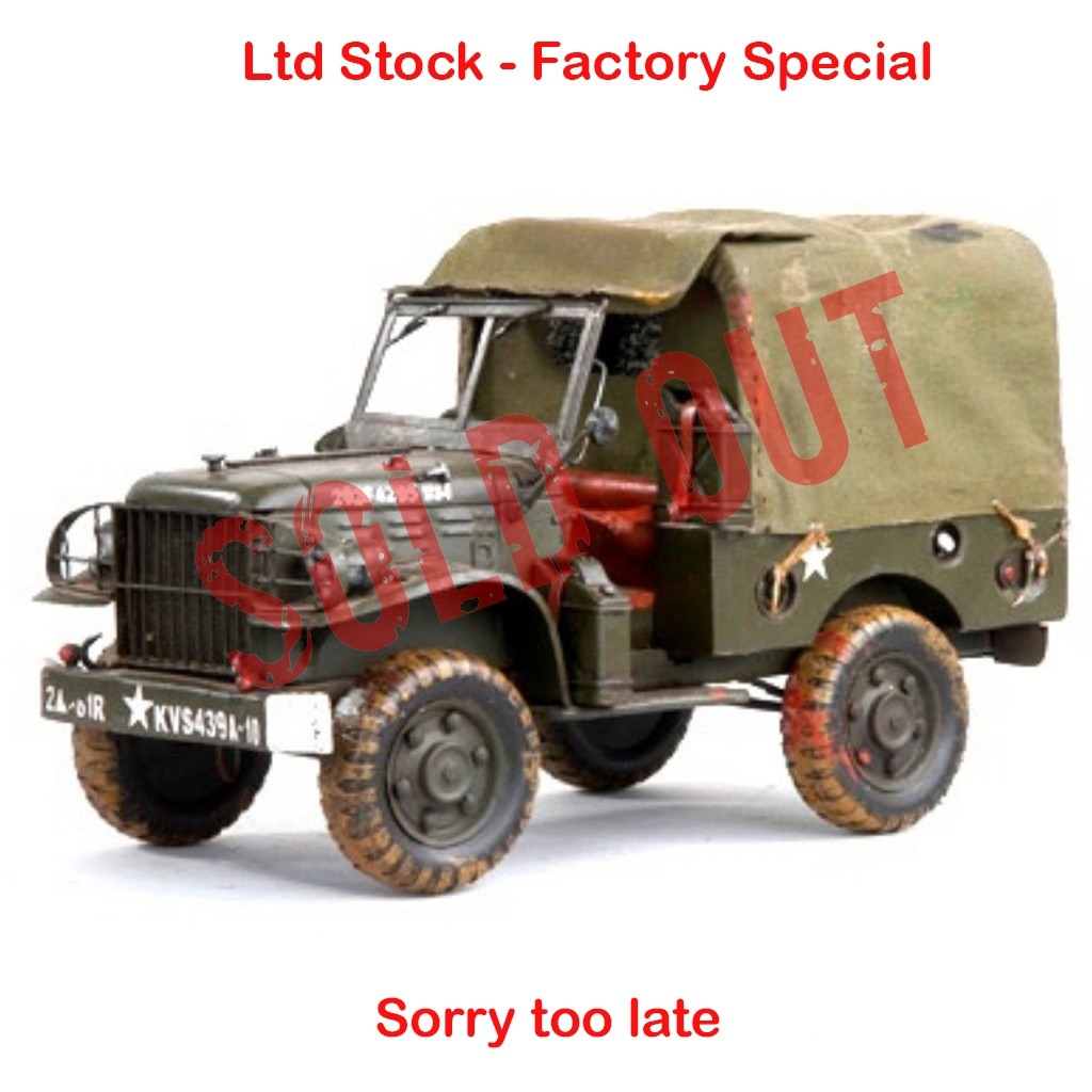 34cm WW2 Canvas Top Truck - PRE-ORDER