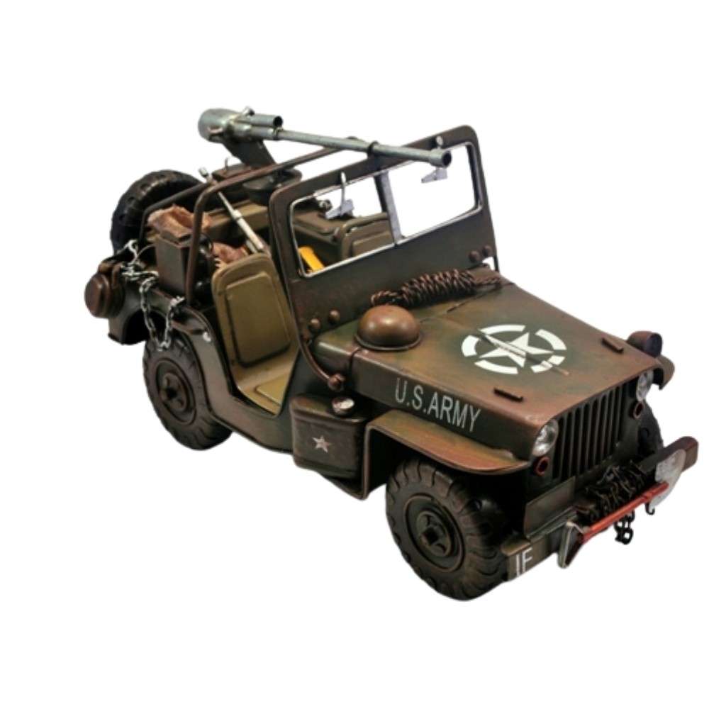 30cm WW2 4X4 With Mounted Gun