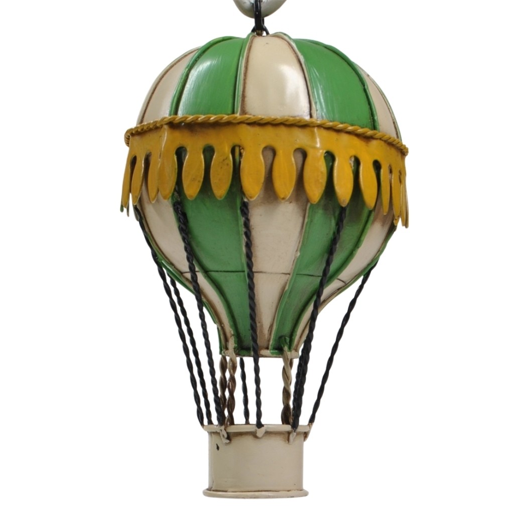 13cm Green Montgolfier Balloon