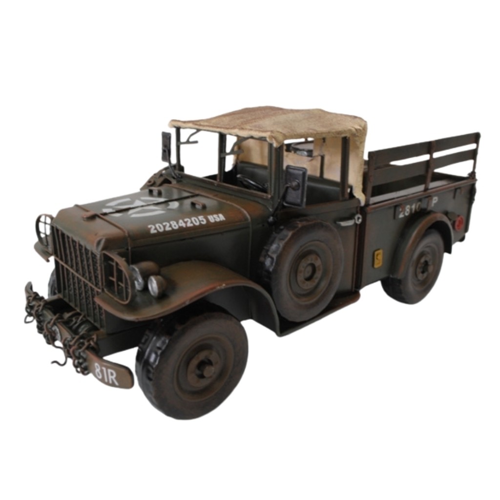 33cm USA Army Truck Open Back