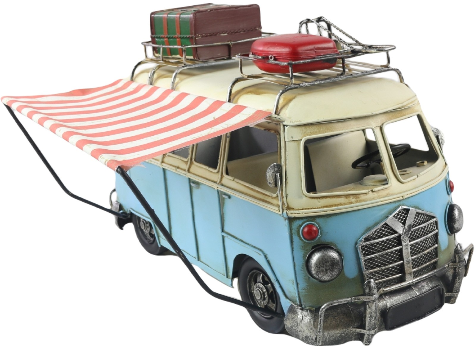 Blue Camper with Canopy - 40cm