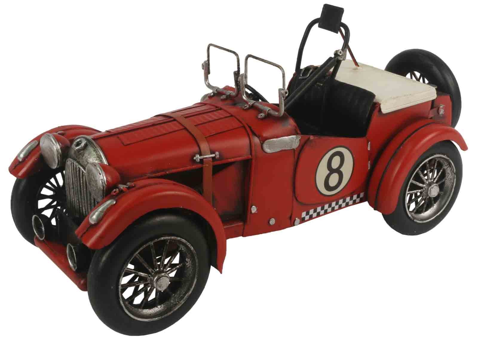 Red Racing Car with Hood Strap - 31.5cm
