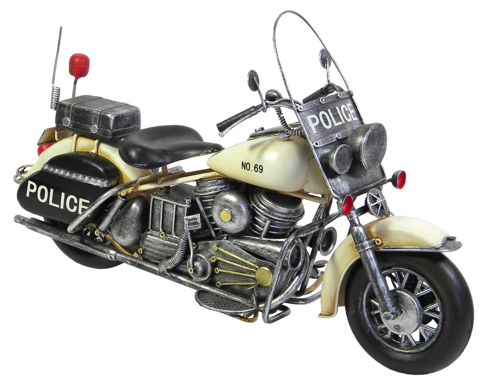 Police Motorcycle - 36cm