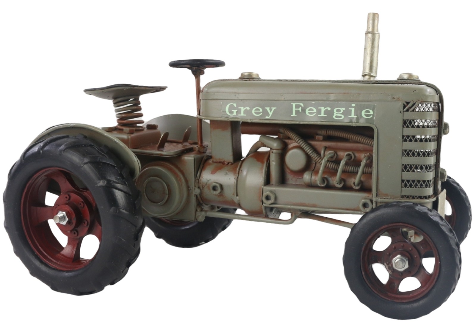 Grey Fergie Tractor 27cm