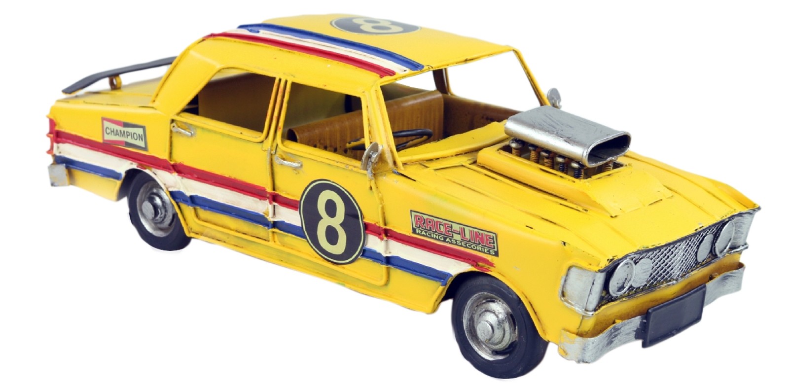 Racing Car Yellow - 31cm