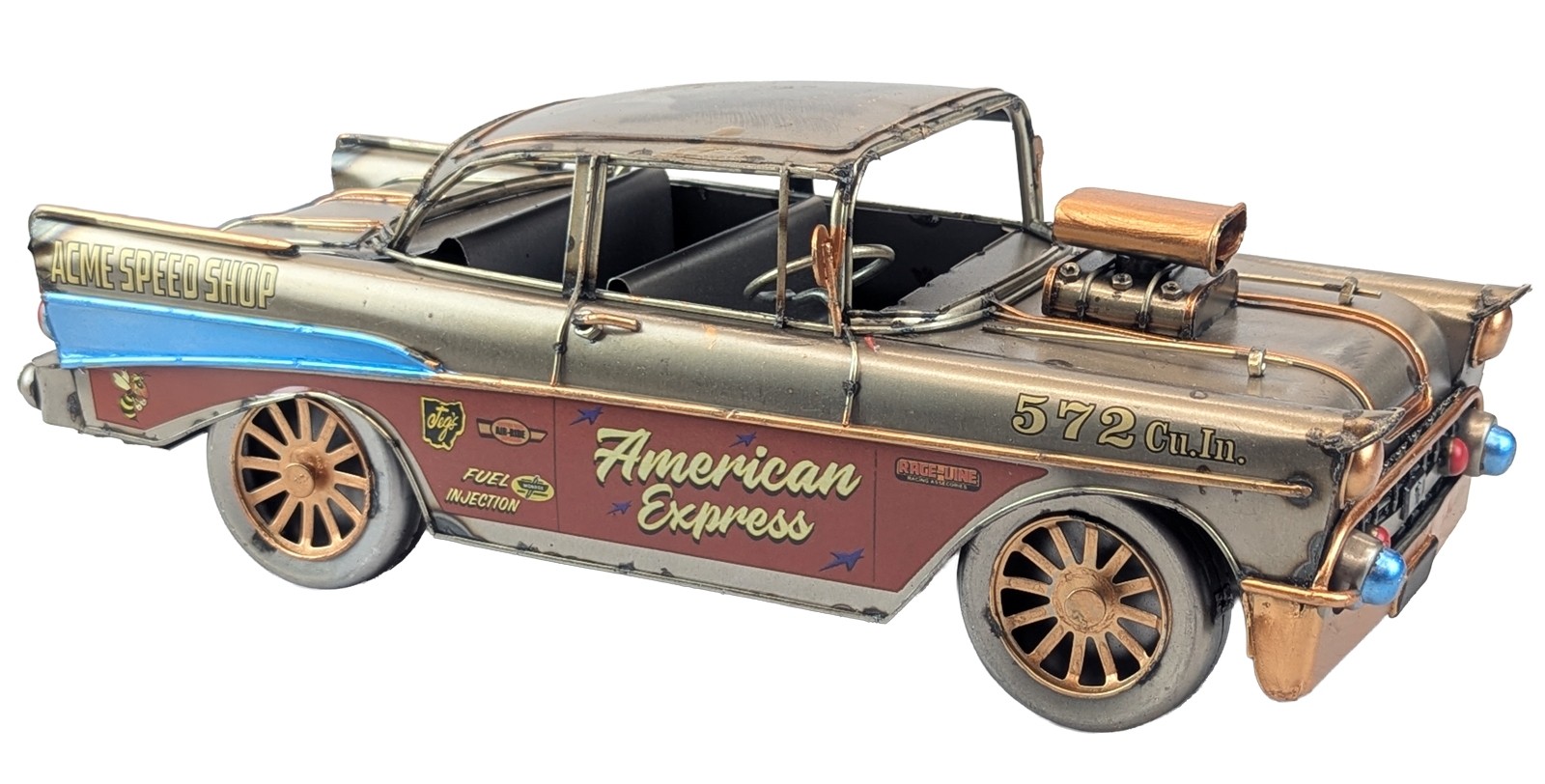 50s Car - Polished Metal 33cm
