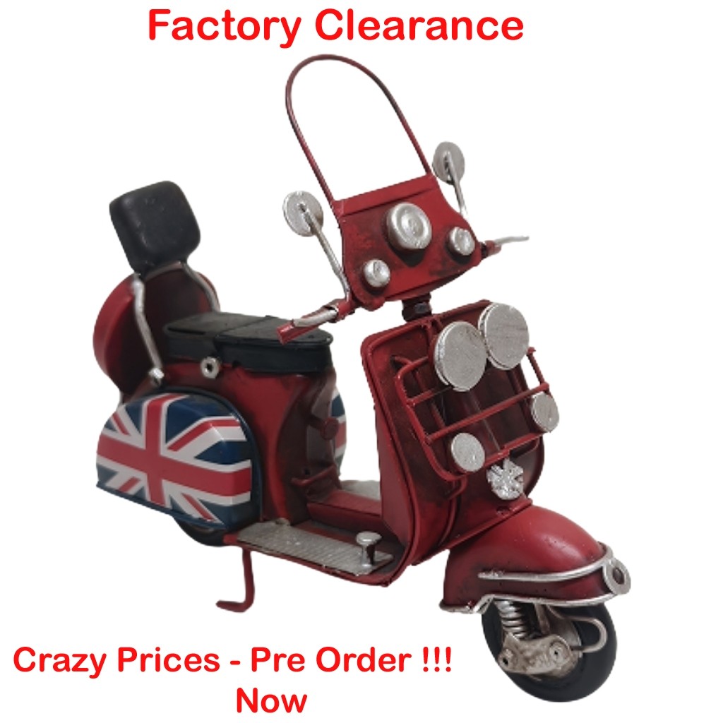 Mod British Scooter - 17cm - PRE-ORDER