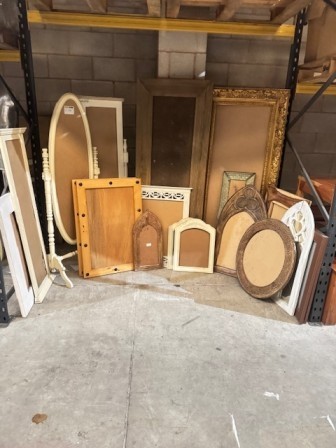 19 X Mirror Frames To Be Glazed Job Lot  70% OFF