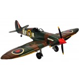 1940 Green and Brown Spitfire Monoplane - 125cm