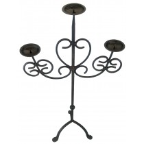 Metal Rustic Candlestick Stand 69.5cm