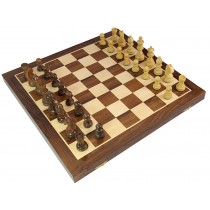 Folding Chess Board with Pieces 40cm