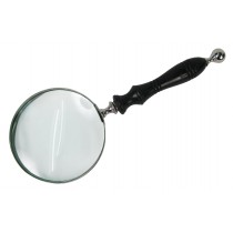 Magnifying Glass With Black Handle 38.4cm - (15cm Dia)