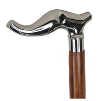 Elephant Walking Stick Nickel Top 91.5cm