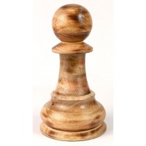 Mango Wood Pawn Chess Piece 24cm