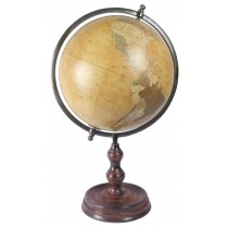 Large Globe On Wooden Base 72cm * Seconds *