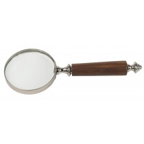 Magnifying Glass With Sheesham Wooded Handle 20.5cm - (3 inch Dia)