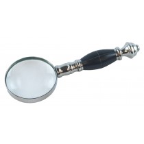 Magnifying Glass / Black Handle (Packed in 4) 13.5cm